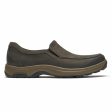 Dunham 8000 BATTERY PARK SLIP-ON BROWN NUBUCK For Discount