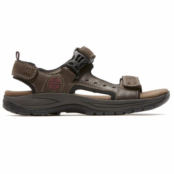 Dunham NEWPORT NOLAN ADJUSTABLE SANDAL BROWN Supply