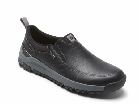 Dunham GLASTONBURY GSLIPON BLACK LEA  SDE Online now