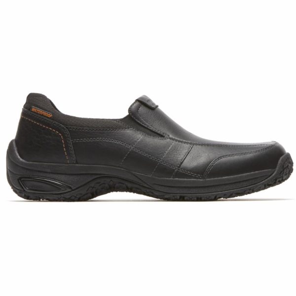 Dunham LUDLOW LITCHFIELD SLIP ON BLACK For Cheap