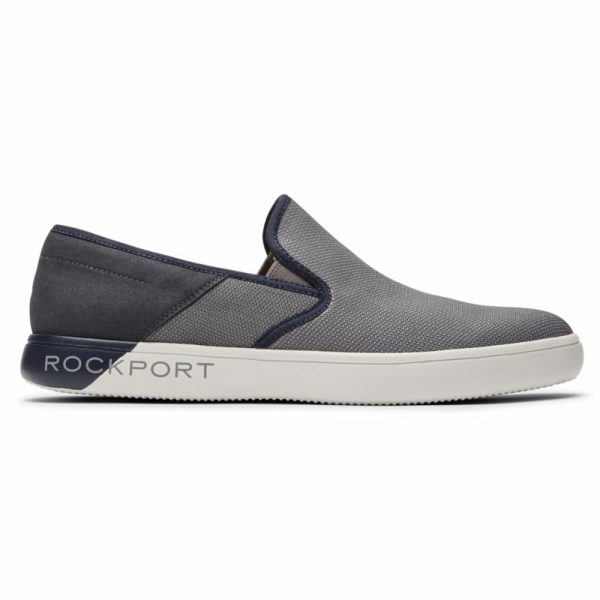 Rockport Men CL COLLE SLIPON MESH GREY MULTI MESH For Sale