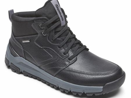 Dunham GLASTONBURY MIDBOOT BLACK LEA SDE Online now