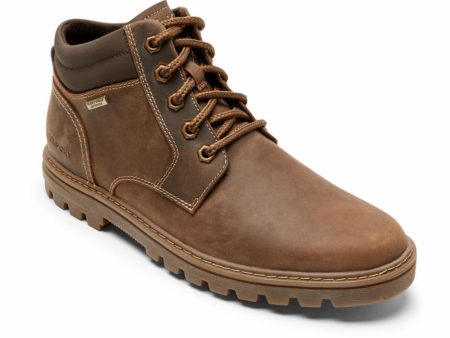 Rockport Men WEATHER OR NOT PT BOOT NEW TAN LEA SDE Cheap