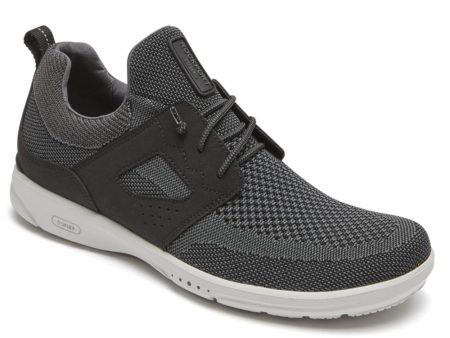 Rockport Men TRUFLEX KNIT BUNGEE BLACK Online now