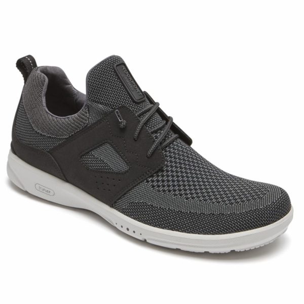 Rockport Men TRUFLEX KNIT BUNGEE BLACK Online now