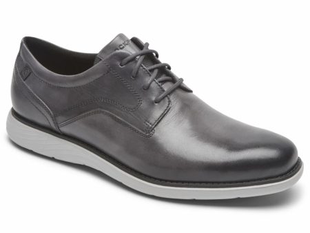 Rockport Men GARETT PLAIN TOE CASTLEROCK GREY GRADIENT Sale