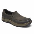 Dunham 8000 BATTERY PARK SLIP-ON BROWN NUBUCK For Discount