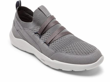 Rockport Men TRUFLEX M EVOLUTION MDG PULL UP STEEL GREY For Discount