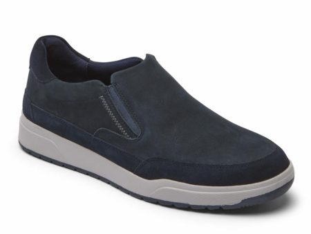 Rockport Men BRONSON SLIP ON NEW DRESS BLUES NBK SDE Online Hot Sale