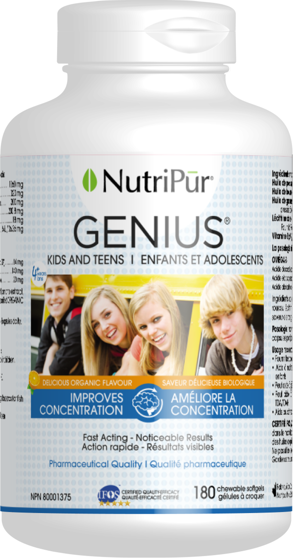 GENIUS Kids & Teens - Chewable & Liquid Supply