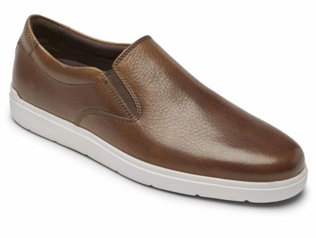 Rockport Men TOTAL MOTION LITE SLIPON COGNAC TOLEDO Online Hot Sale