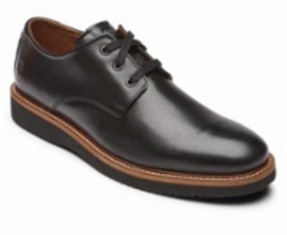 Dunham CLYDE PLAINTOE BLACK Discount