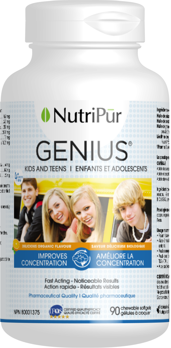 GENIUS Kids & Teens - Chewable & Liquid Supply