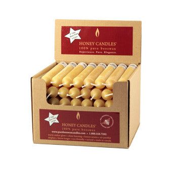 Honey Candles - 6 Inch Tube Case of 48 Discount