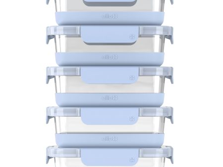 Ello Duraglass Refresh™ Meal Prep Containers, Set of 5 Supply