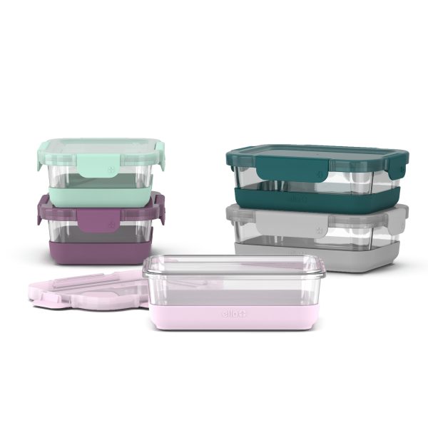 Ello Duraglass Refresh™ Meal Prep Containers, Set of 5 Supply