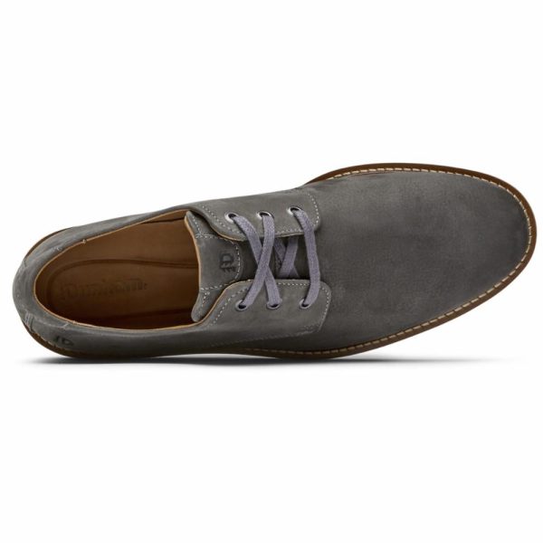 Dunham CLYDE PLAINTOE DARK GREY Online Sale