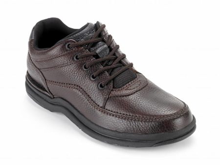 Rockport Men WORLD TOUR CLASSIC BROWN TUMBLED on Sale