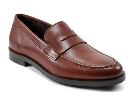 Rockport Men  SLIP ON BRITISH TAN HANNOVER(GR) Cheap