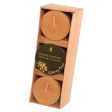 Honey Candles - Essential Votives Candles scented with essential oils Pack of 3 Online Sale