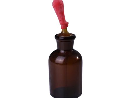 *Maroon Glass Dropping Bottle 60ml Supply