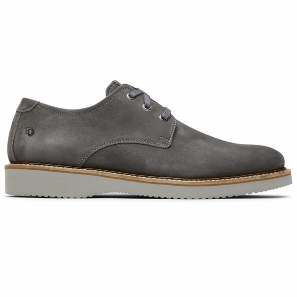 Dunham CLYDE PLAINTOE DARK GREY Online Sale