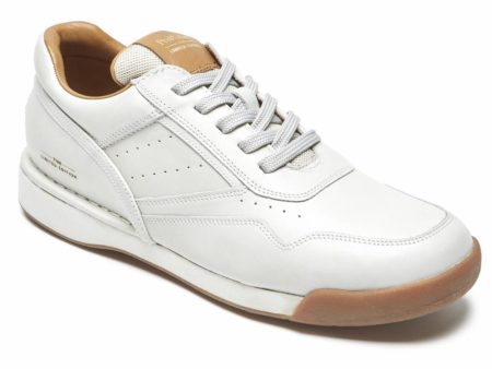 Rockport Men WALKING CLASSIC LTD 7100 LTD M SPORT WHITE LEATHER Cheap