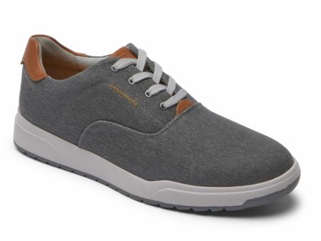 Rockport Men BRONSON CVO GREY CANVAS Online now