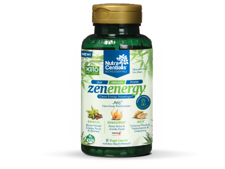 Nutracentials - ZenEnergy With KSM-66 56Vcaps Cheap