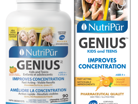 GENIUS Kids & Teens - Chewable & Liquid Supply