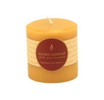 Honey Candles - Round Pillars - 13 colours Fashion