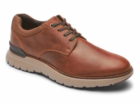 Rockport Men TOTAL MOTION SPORT M PLAIN TOE OXFORD TAN Hot on Sale