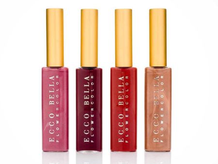 Flower Color Lip Gloss - 4 colours Online Hot Sale