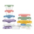 Color Lock® Glass 20pc Mixed Meal Prep Set Online Sale