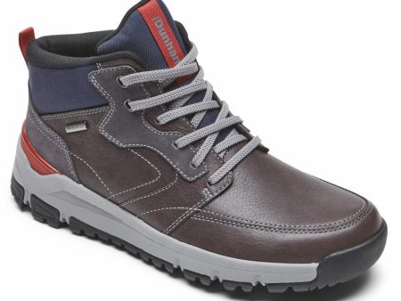 Dunham GLASTONBURY MIDBOOT STEEL GREY LEA SDE Discount