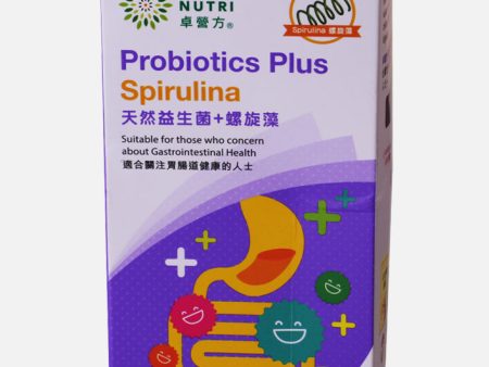 YesNutri Probiotics Plus Spirulina (60 Tablets) For Discount