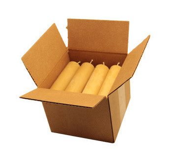 Honey Candles - 6 Inch Column Case of 12 Cheap