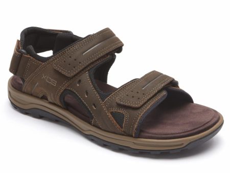 Rockport Men TRAIL TECHNIQUE SANDAL ADJUSTABLE SANDAL BROWN Cheap