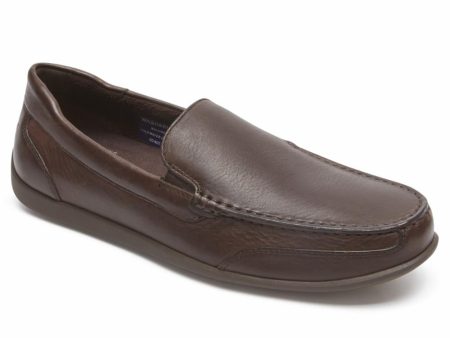 Rockport Men BENNETT LANE 4 VENETIAN BROWN LEATHER For Sale