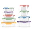 Color Lock® Glass 20pc Mixed Meal Prep Set Online Sale