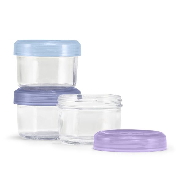 Color Lock® Glass Condiment Container Set Fashion