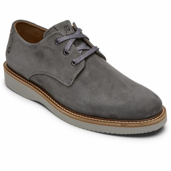 Dunham CLYDE PLAINTOE DARK GREY Online Sale