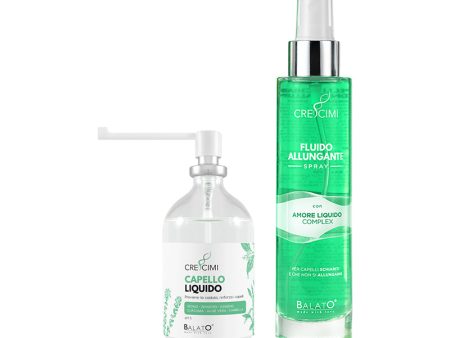 Kit Duo Crescimi | Capello Liquido e Fluido Allungante Spray For Cheap